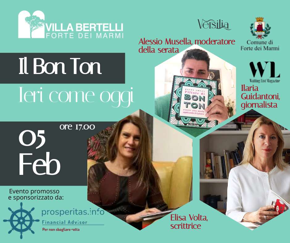 Il bon ton Ieri come oggi