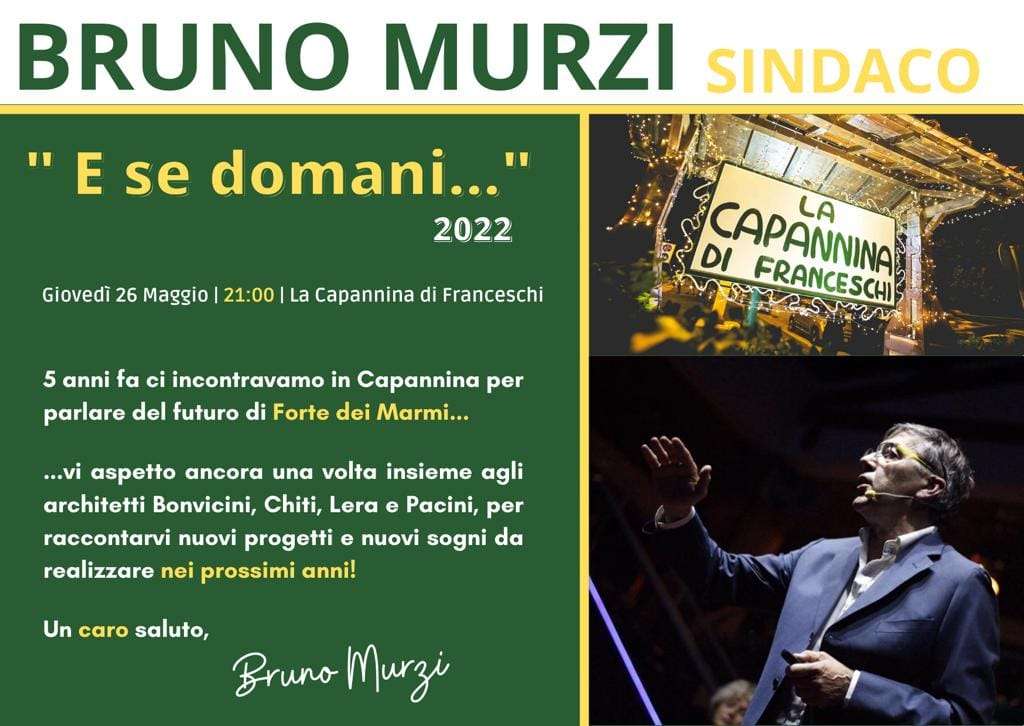 Sindaco Bruno Murzi