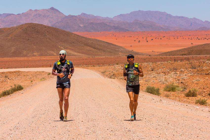 Stefano Gregoretti e Ray Zahab